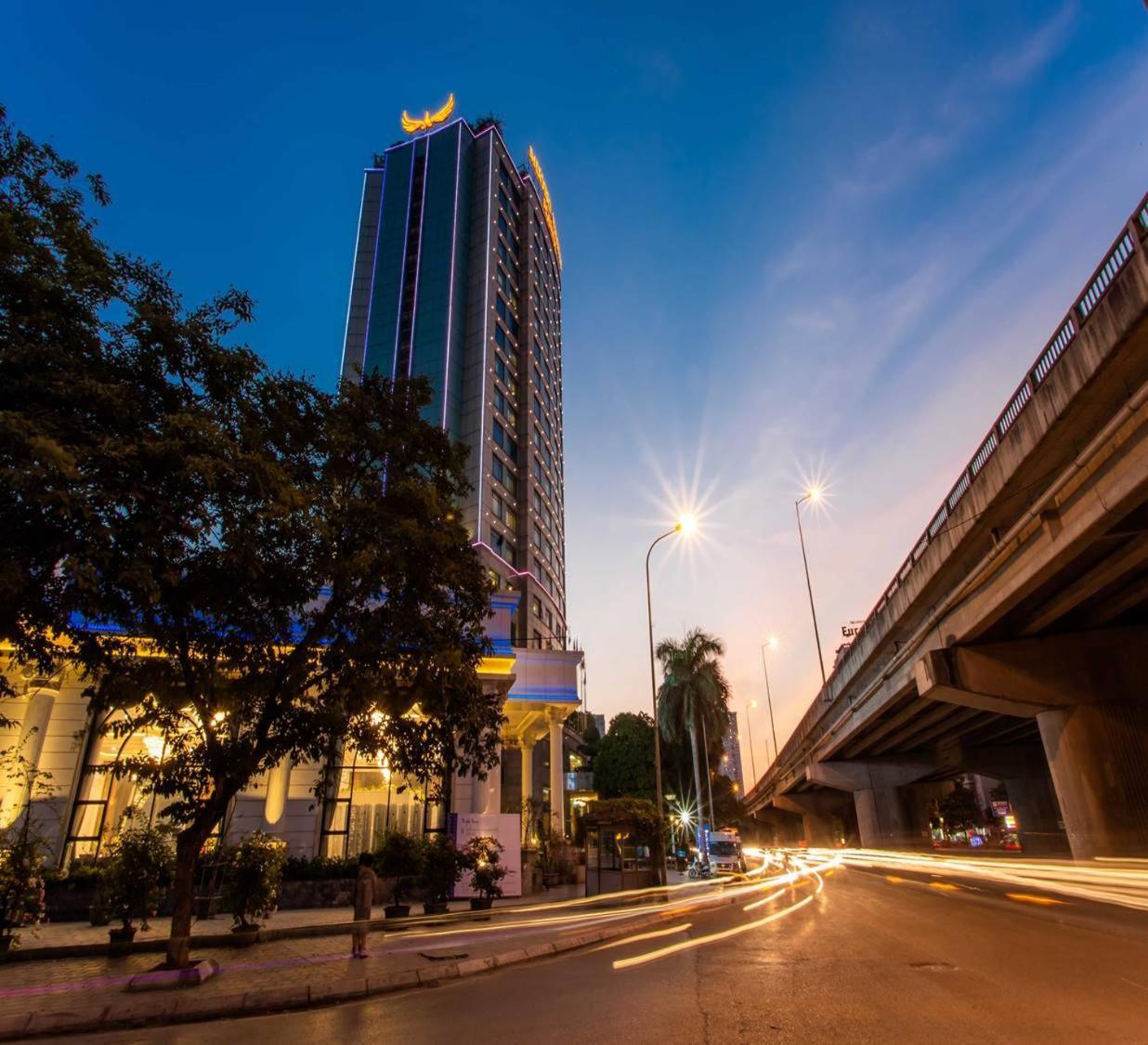 Muong Thanh Grand Hanoi Hotel Exterior foto